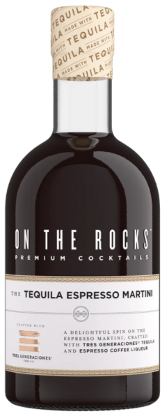 OTR ON THE ROCKS COCKTAIL ESPRESSO MARTINI WITH TRES GENERACIONES TEQUILA 375ML