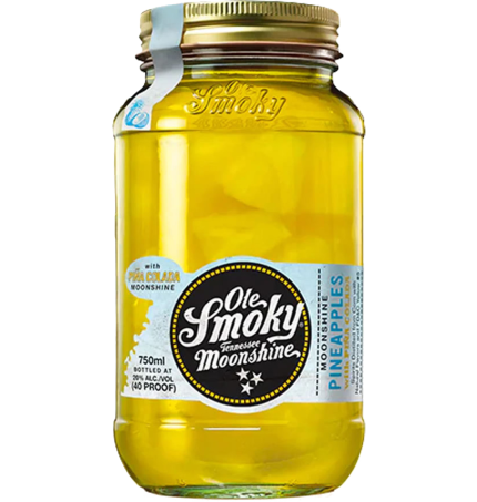 OLE SMOKY MOONSHINE PINEAPPLES 750ML