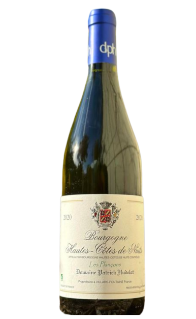 DOMAINE PATRICK HUDELOT WHITE WINE BOURGOGNE HAUTES COTES DE NUITS LES PLANCONS FRANCE 2022