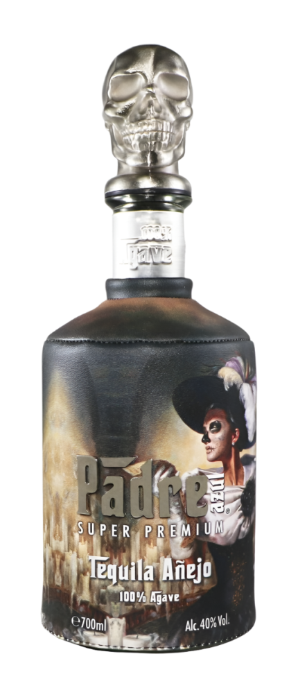 PADRE AZUL TEQUILA ANEJO SUPER PREMIUM DIA DE LOS MUERTOS EDITION 750ML