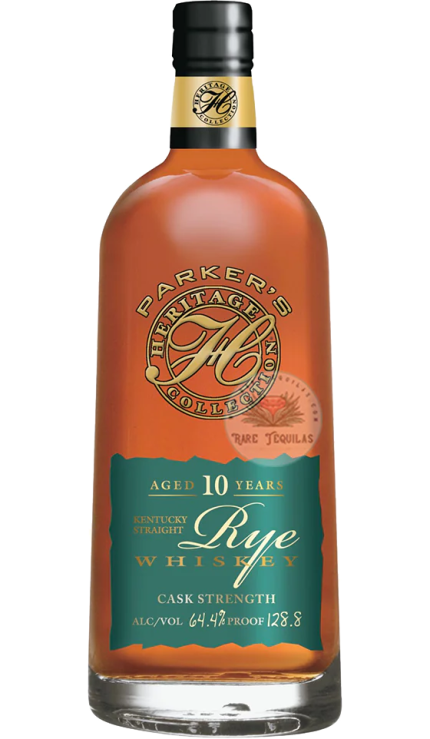 PARKERS HERITAGE COLLECTION WHISKEY RYE STRAIGHT CASK STRENGTH KENTUCKY 10YR 750ML