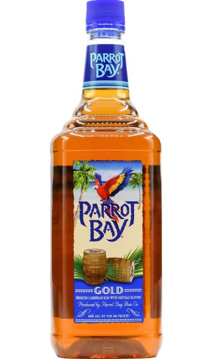 PARROT BAY RUM GOLD CARIBBEAN 1LI