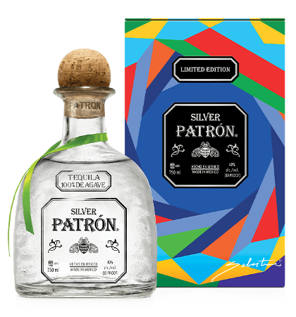 PATRON TEQUILA SILVER LIMITED MEXICAN HERITAGE 2022 TIN CAN 750ML