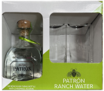 PATRON TEQUILA SILVER GIFT PACK W/ 2 GLASSES 750ML - Image 2