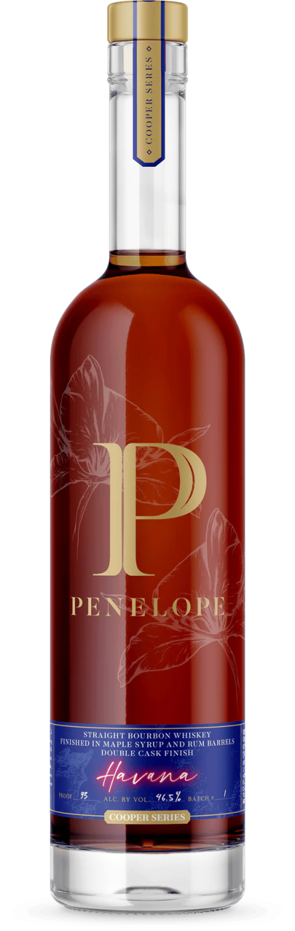 PENELOPE BOURBON STRAIGHT DOUBLE CASK COOPER SERIES LIMITED HAVANA EDITION KENTUCKY 750ML