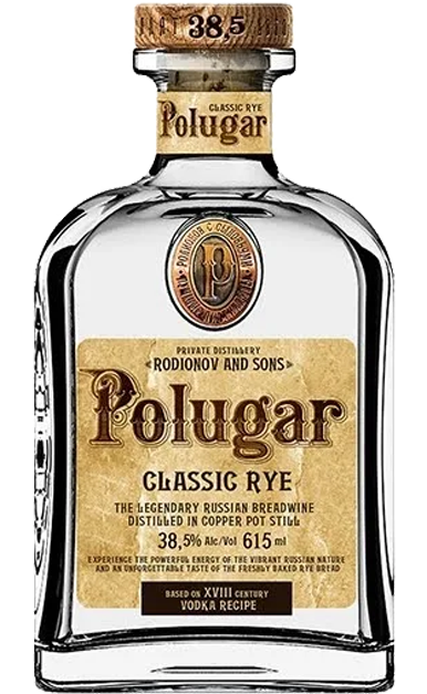 POLUGAR VODKA SINGLE MALT RYE POLAND 750ML