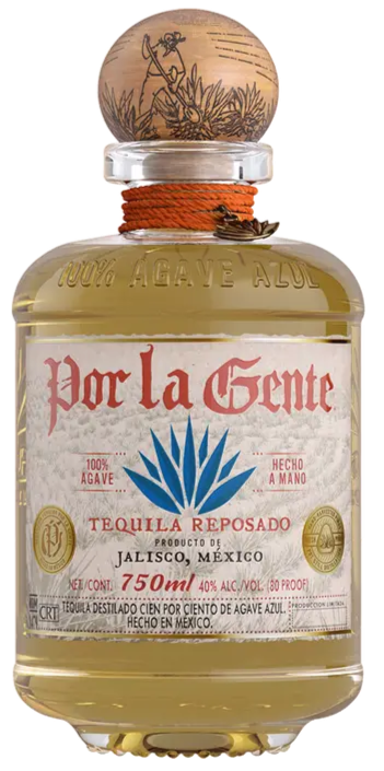 POR LA GENTE TEQUILA REPOSADO 750ML