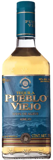 PUEBLO VIEJO TEQUILA REPOSADO 750ML