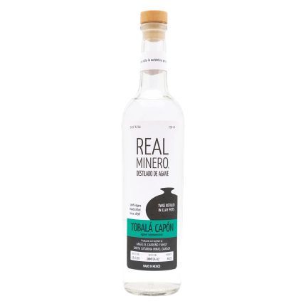 REAL MINERO AGAVE SPIRIT TOBALA CAPON AGAVE SEEMANNIANA OAXACA 750ML