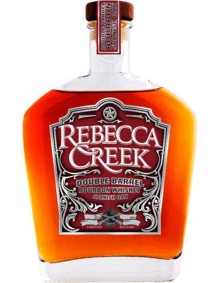 REBECCA CREEK DOUBLE BARREL BOURBON WHISKEY SPANISH OAK TEXAS 125.3PF 750ML