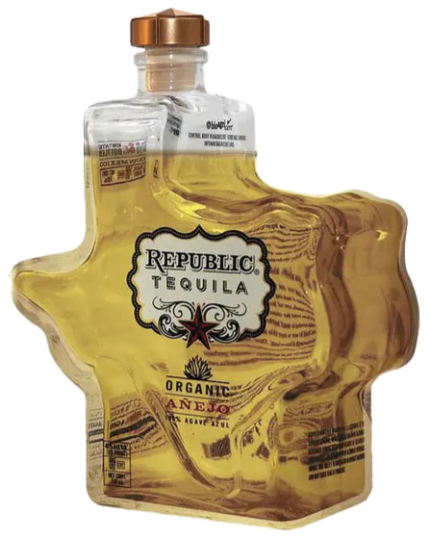 REPUBLIC TEQUILA ANEJO TEXAS BOTTLE 750ML