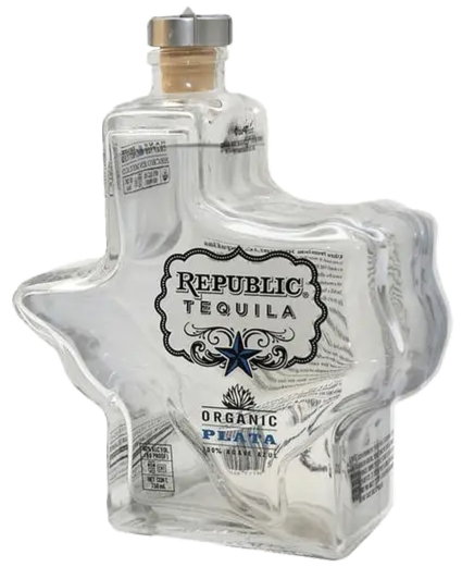 REPUBLIC TEQUILA PLATA TEXAS BOTTLE 750ML