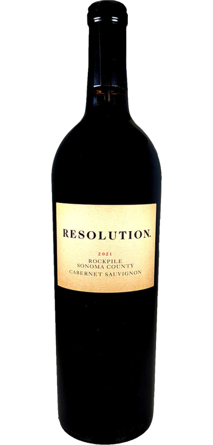 RESOLUTION CABERNET SAUVIGNON ROCKPILE SONOMA COUNTY 2021