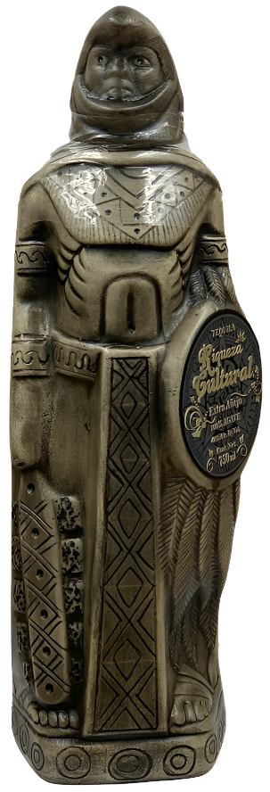 RIQUEZA CULTURAL TEQUILA EXTRA ANEJO GUERRERO AGUILA HUICHOL CERAMICA 750ML