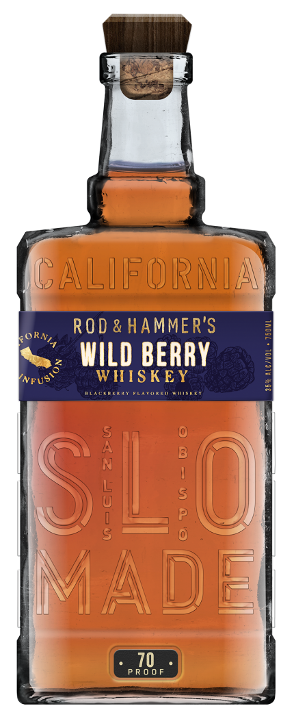 ROD & HAMMERS WHISKY WILD BERRY FLAVORED CALIFORNIA 750ML