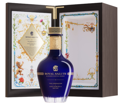 ROYAL SALUTE SCOTCH BLENDED THE CORONATION KING CHARLES III EDITION 21YR 700ML