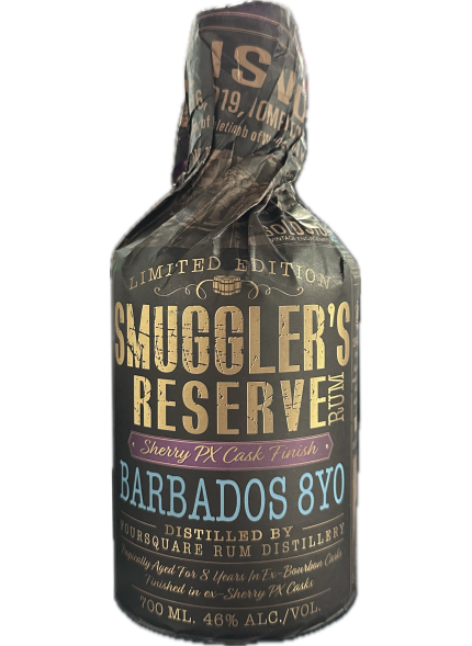 SMUGGLERS RESERVE RUM SHERRY CASK BARBADOS 8YR 700ML