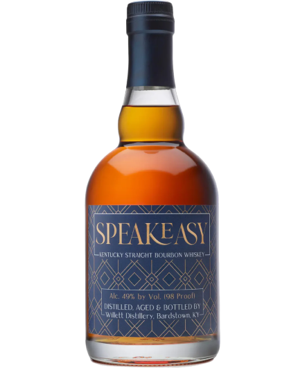 SPEAKEASY BOURBON KENTUCKY BOTTLED BY WILLETT DISTILLERY 750ML
