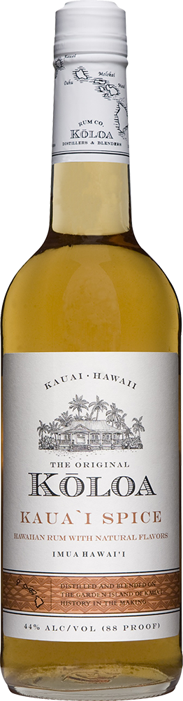 KOLOA RUM SPICED KAUAI HAWAII 750ML