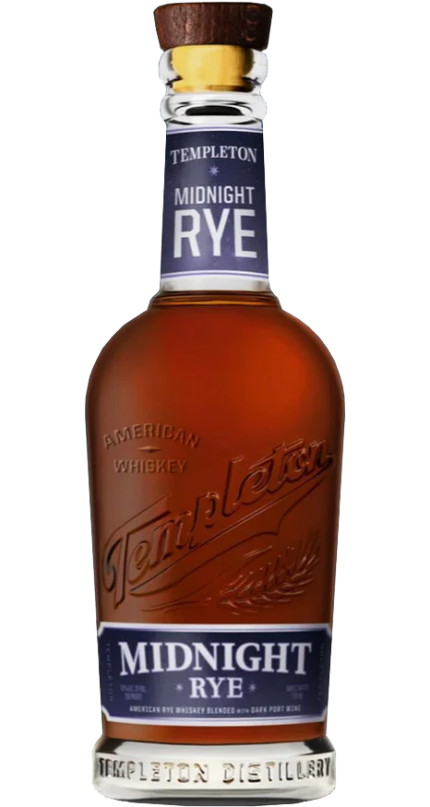 TEMPLETON WHISKEY MIDNIGHT RYE IOWA 750ML