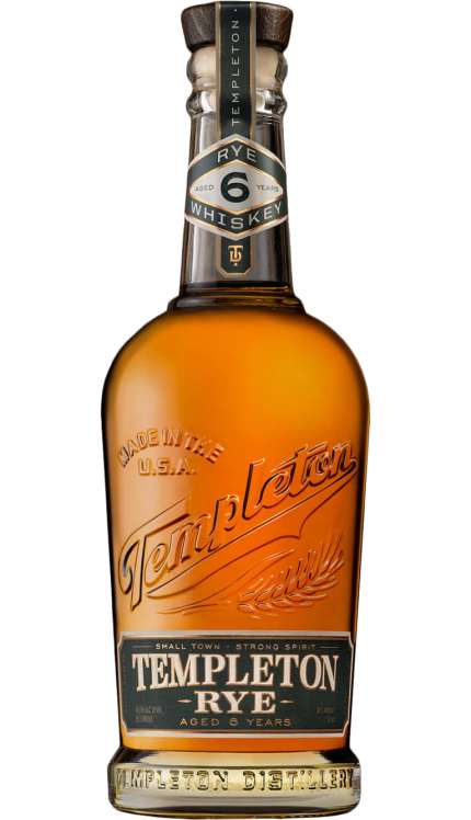 TEMPLETON WHISKEY RYE IOWA 6YR 750ML