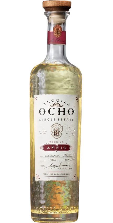 TEQUILA OCHO TEQUILA ANEJO SINGLE ESTATE 750ML