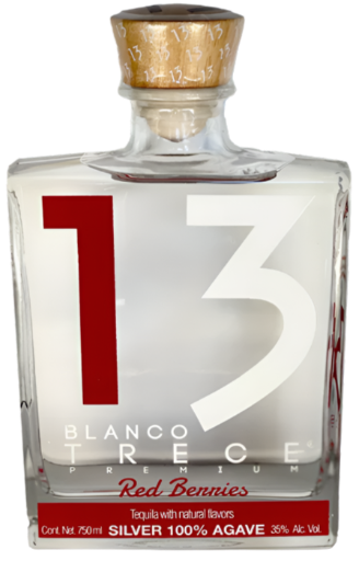 TEQUILA 13 BLANCO RED BERRIES 750ML