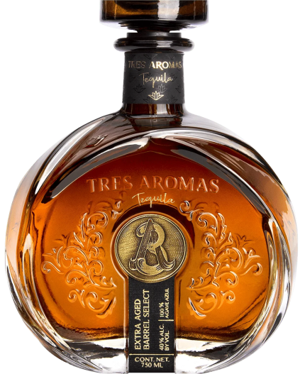 TRES AROMAS TEQUILA EXTRA AGED BARREL SELECT 750ML