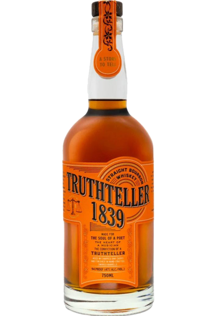 TRUTHTELLER BOURBON 1839 THE SOUL OF POET NORTH CARILINA 750ML