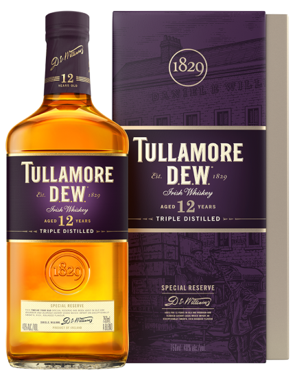 TULLAMORE DEW WHISKEY IRISH 12YR 750ML