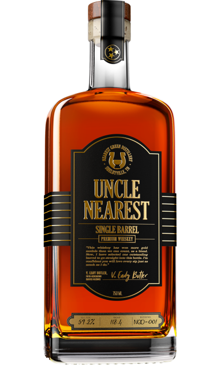 UNCLE NEAREST WHISKEY SINGLE BARREL 750ML