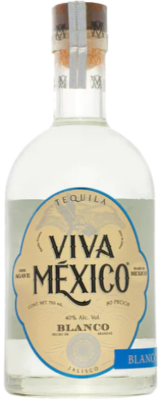 VIVA MEXICO TEQUILA BLANCO 750ML