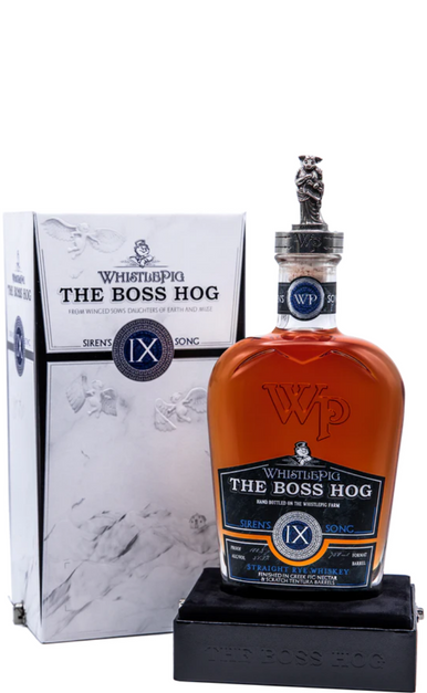 WHISTLEPIG THE BOSS HOG WHISKEY RYE IX SIREN SONG VERMONT 750ML