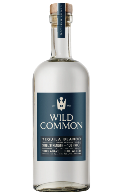 WILD COMMON TEQUILA BLANCO STILL STRENGTH 100PF 750ML