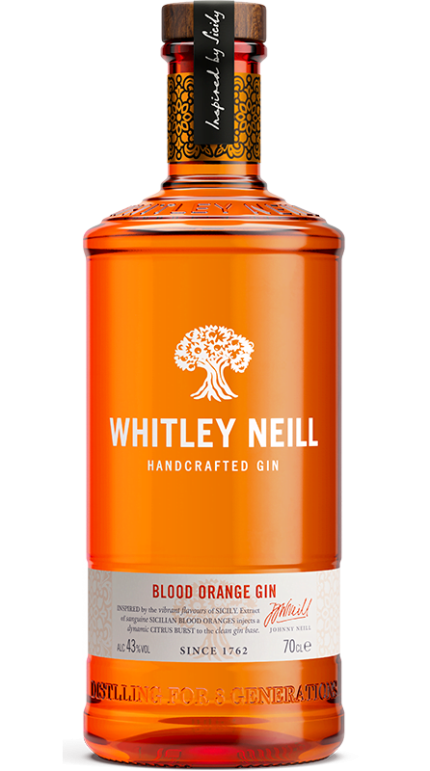 WHITLEY GIN DRY BLOOD ORANGE FLAVOR UNITED KINGDOM 750ML