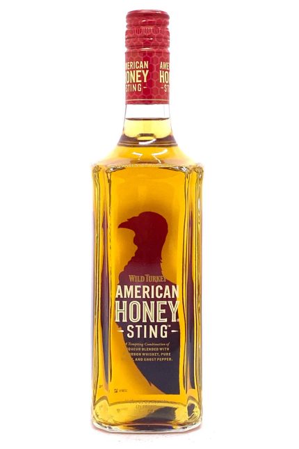WILD TURKEY LIQUEUR AMERICAN HONEY STING & GHOST PEPPER KENTUCKY 750ML