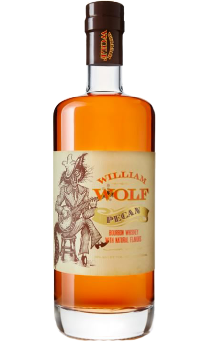 WILLIAM WOLF BOURBON WHISKEY PECAN NETHERLANDS 750ML