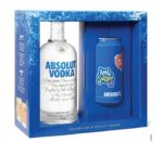 ABSOLUT VODKA SWEDEN GFT PK W/ TUMBLER 750ML