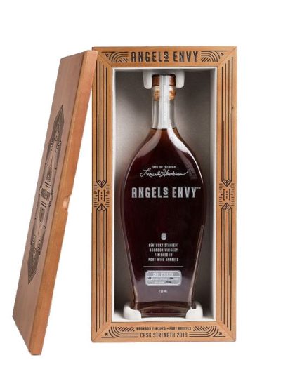 ANGELS ENVY BOURBON CASK STRENGTH FINISHED PORT BARRELS KENTUCKY 750ML