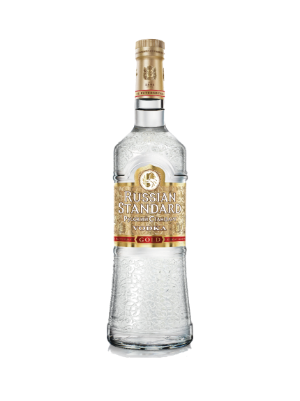 RUSSIAN STANDARD VODKA GOLD RUSSIAN 750ML