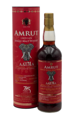AMRUT AATMA WHISKEY SINGLE MALT COLLECTOR SERIES SINGLE CASK OLOROSO CHERRY BUTT CASK 8YR INDIA 750ML - Image 2
