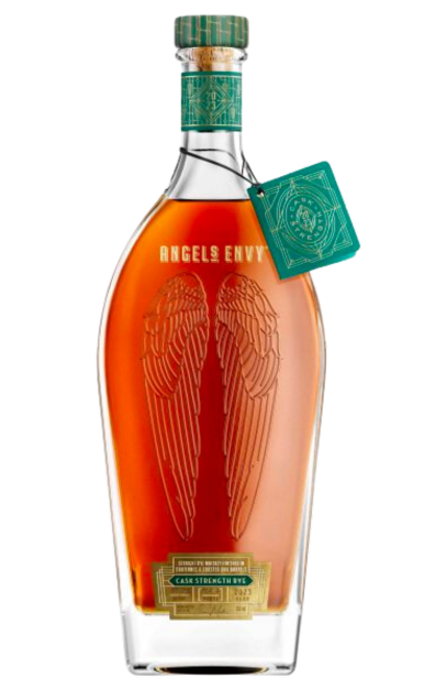ANGELS ENVY WHISKEY RYE FINISHED IN SAUTERNES TOASTED OAK CASK STRENGTH KENTUCKY 750ML