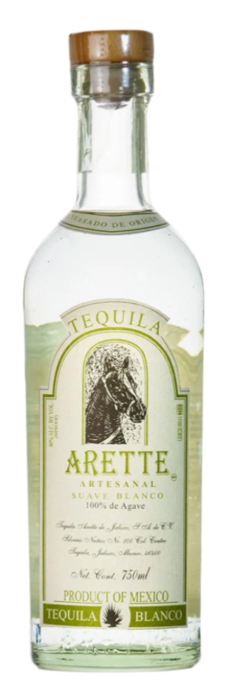ARETTE TEQUILA ARTESANAL SUAVE BLANCO 750ML