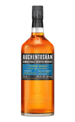 AUCHENTOSHAN SCOTCH SINGLE MALT THREE WOOD 750ML