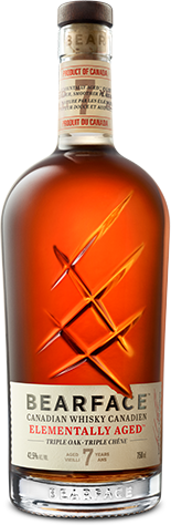 BEARFACE WHISKEY ELEMENTALLY AGED CANADA 7YR 750ML