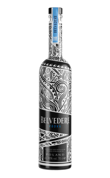 BELVEDERE VODKA RED LAOLU EDITION POLAND 1.75LI
