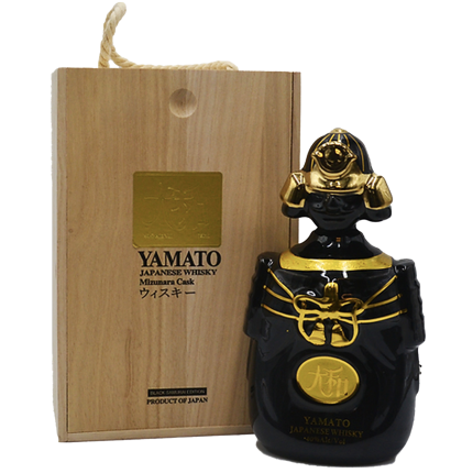 YAMATO WHISKY MIZUNARA CASK BLACK SAMURAI EDITION JAPAN 750ML