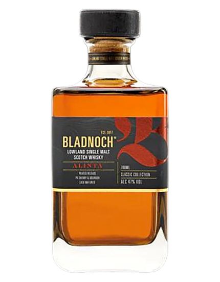 BLADNOCH ALINTA SCOTCH SINGLE MALT PEATED IN PX & EX BOURBON CASKS 700ML
