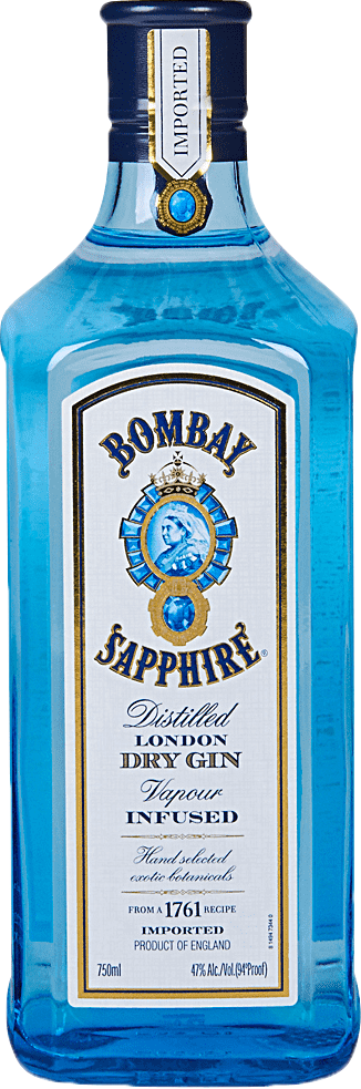 BOMBAY SAPPHIRE DRY GIN 750ML