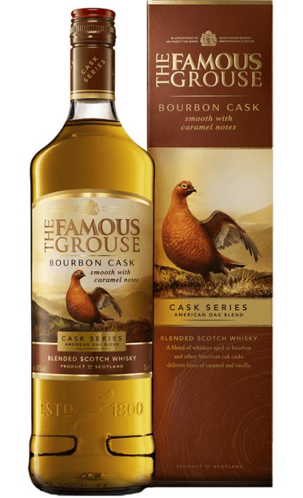 FAMOUS GROUSE SCOTCH BLENDED CASK SERIES BOURBON CASK 750ML